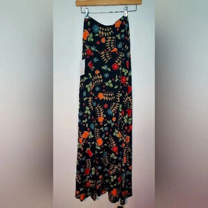 Lularoe Women's Floral Maxi Skirt Size XS NWT